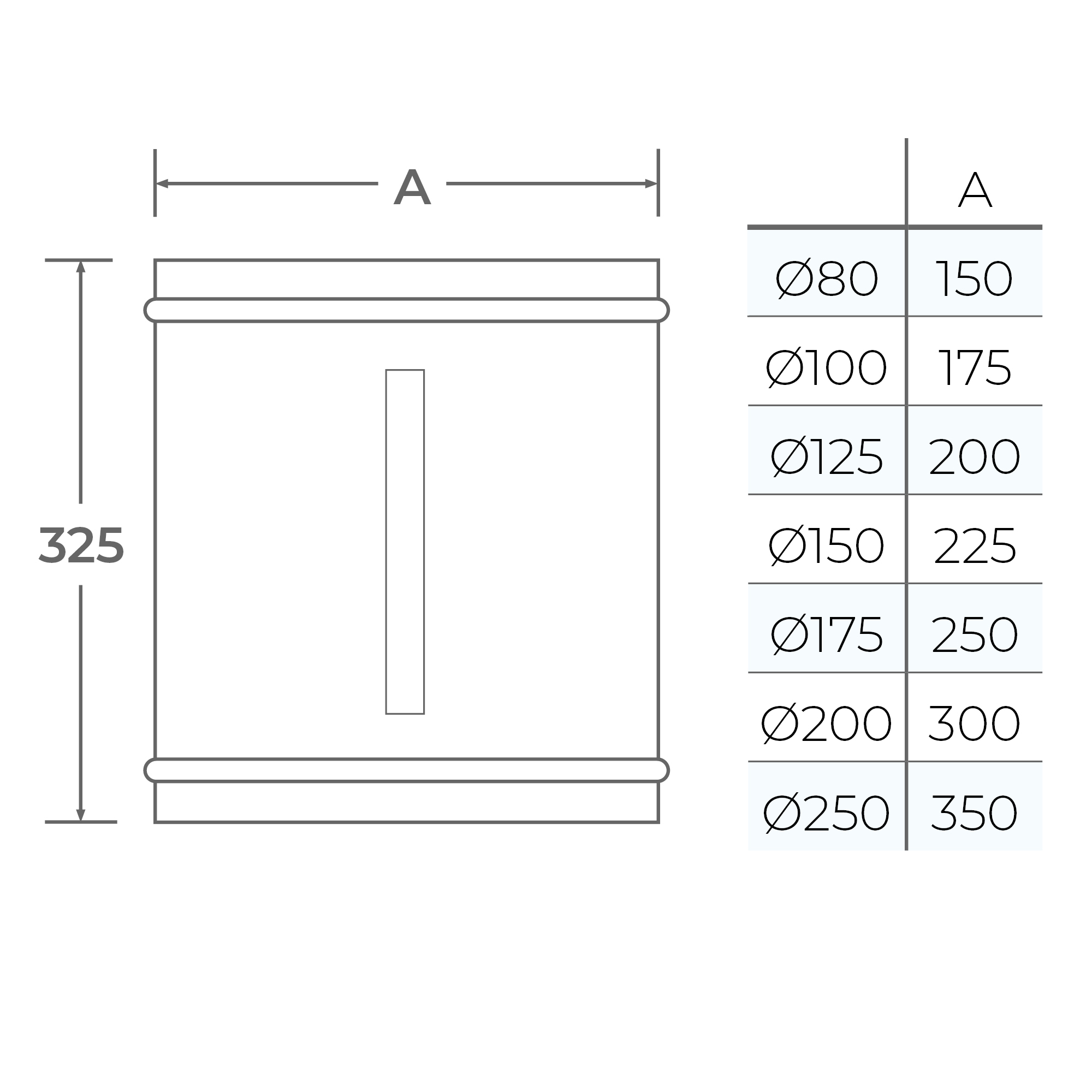Wall Sleeve Straight Twin Wall Flue 6 inch TwPro - Image 2