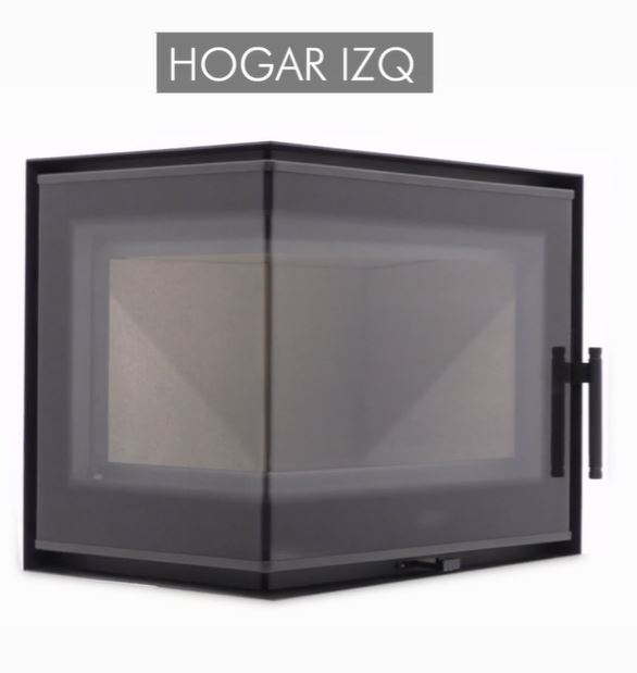 Wood Burning Multifuel Corner Inset Stove Panadero Hogar IZQ 8kw Wood Burner - Image 2