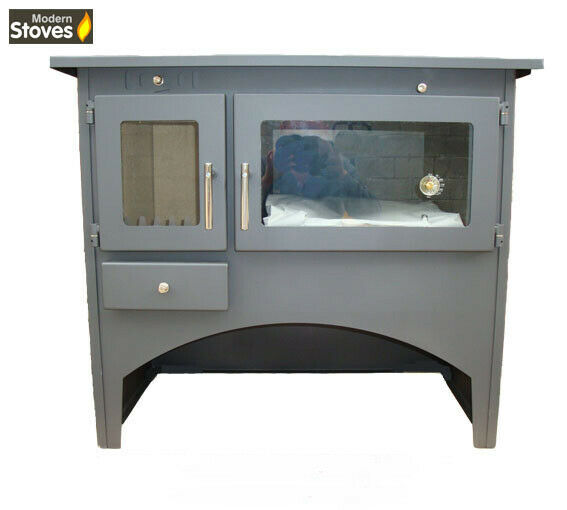 Wood Burning Multi-Fuel Range Oven Cooker Milan 10.5kw - Image 3