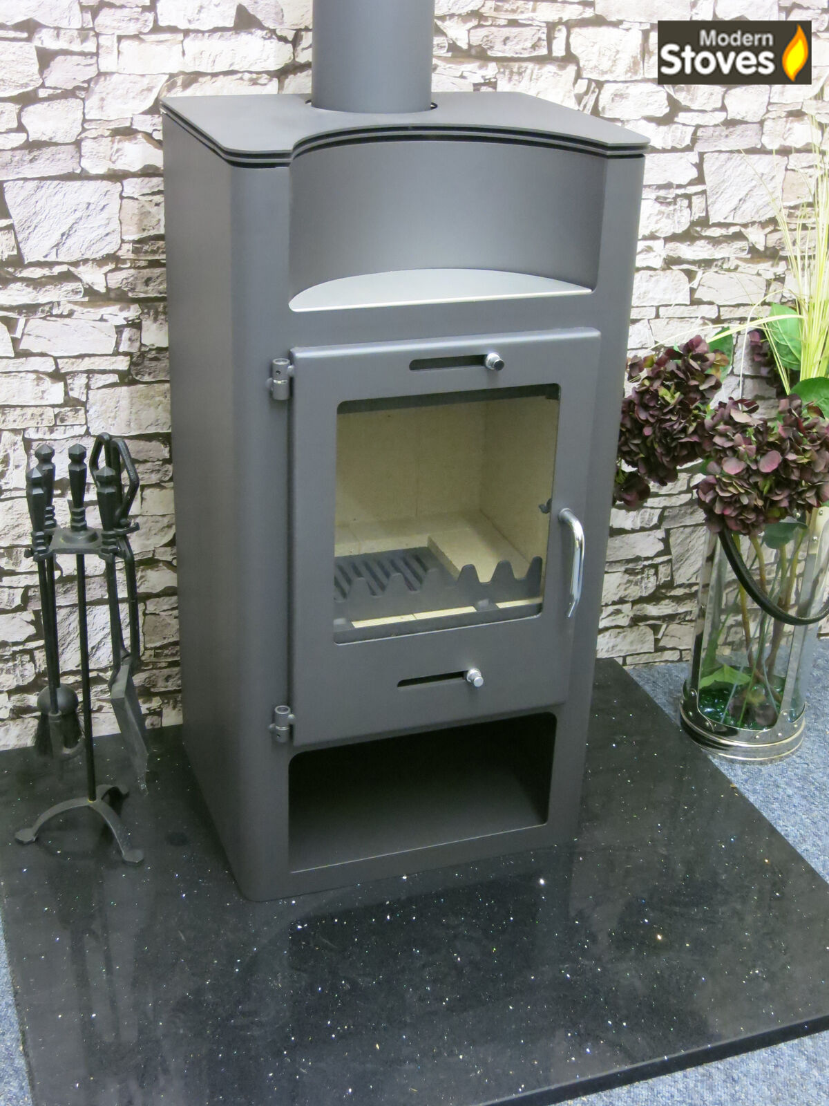 Elegance 12kw Multi-fuel Wood Burning Stove - Image 4