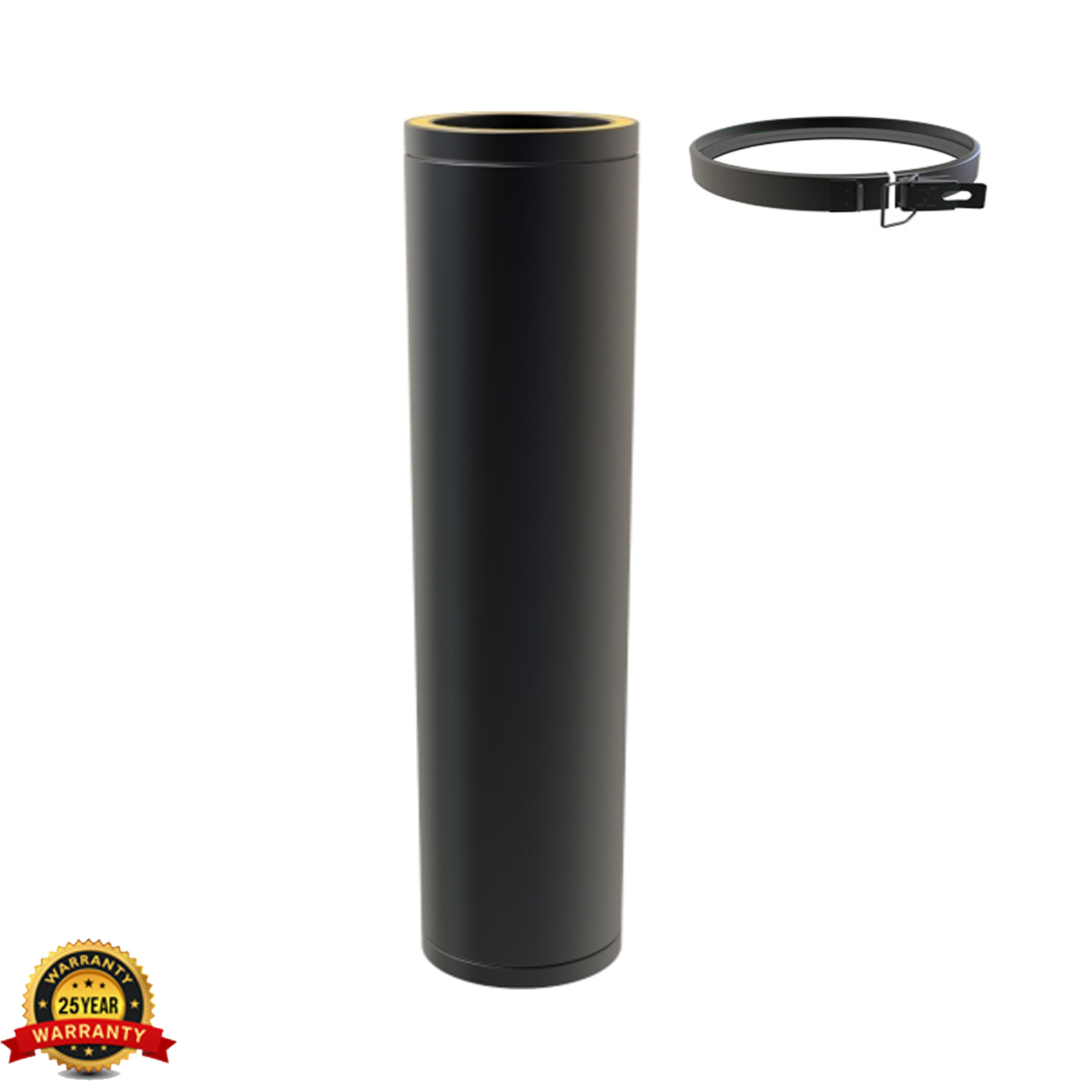 800mm Twin Wall Flue Pipe 6 inch TwPro