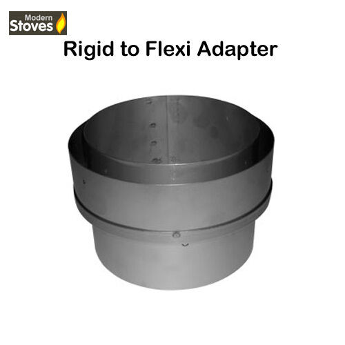 Flexible Flue Liner Fitting Kit 603 Including Pot Hanging Cowl, Nose Cone, Single To Flex Adapter - Image 4