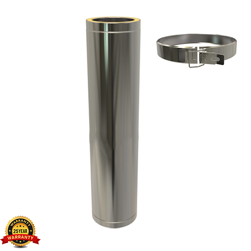 800mm Twin Flue (5 inch) TwPro