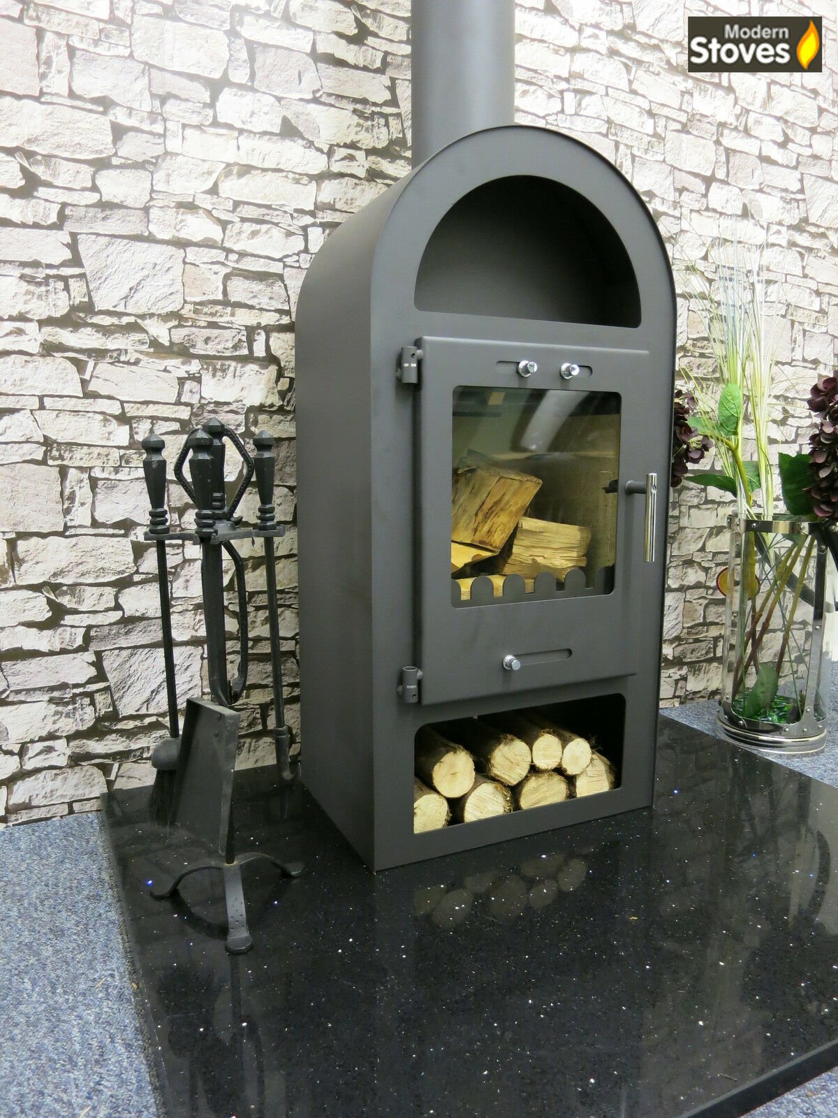 Henley 10kw Multi-fuel Wood Burning Stove - Image 5