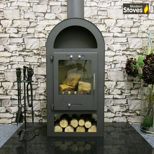 Henley 10kw Multi-fuel Wood Burning Stove - Image 4
