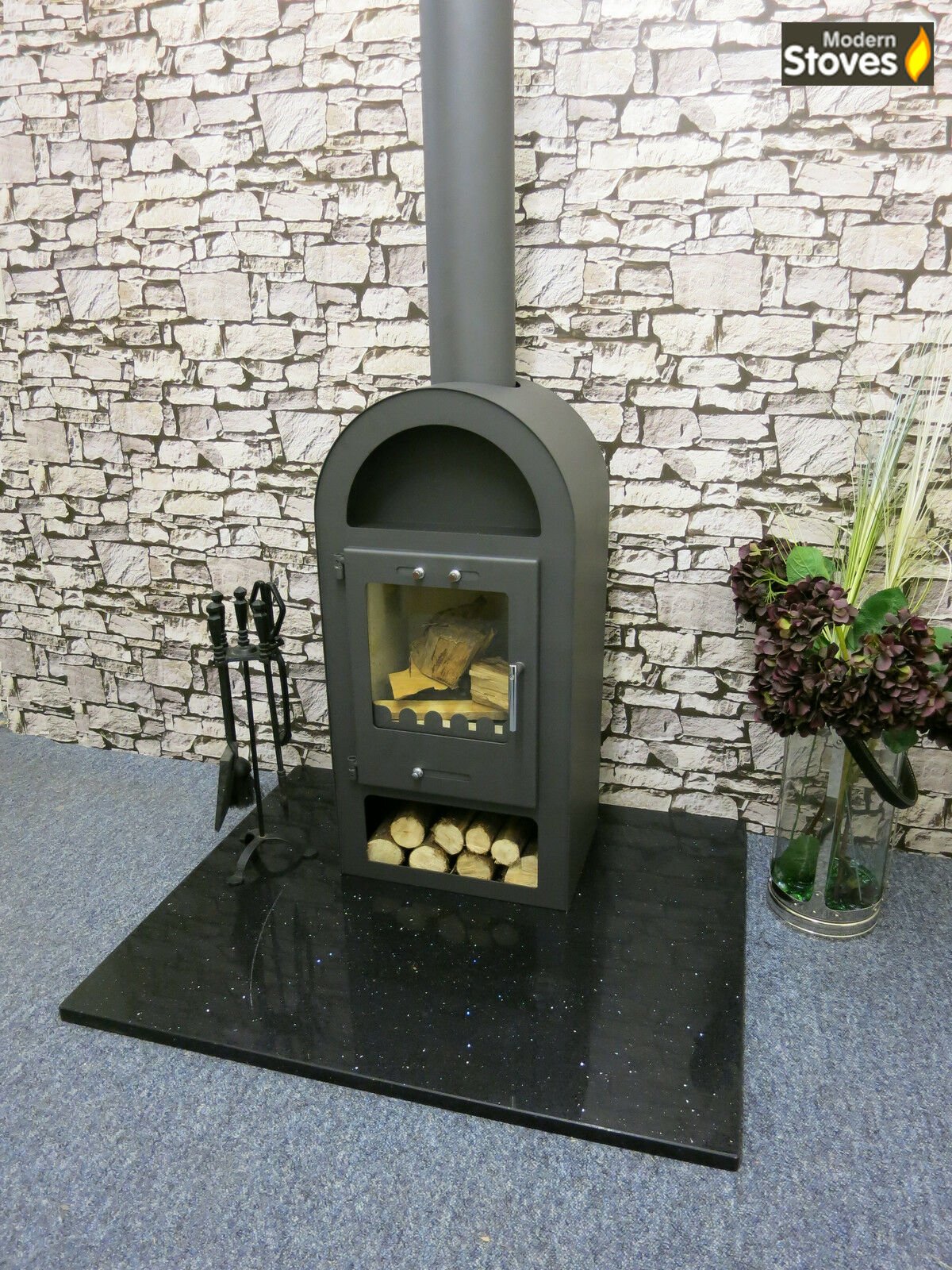 Henley 10kw Multi-fuel Wood Burning Stove - Image 9