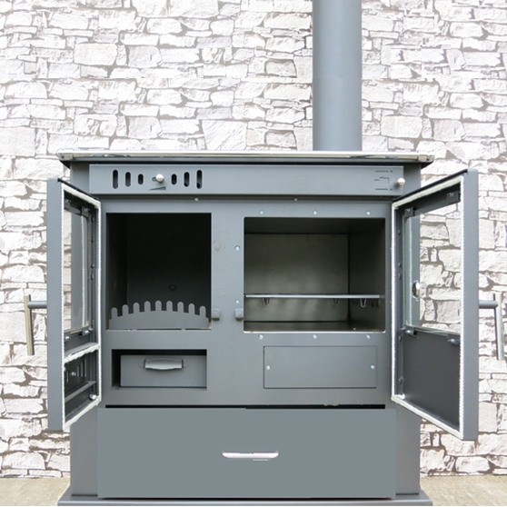 Condor Lux 12kw Contemporary Multi-Fuel Range Cooker - Image 2