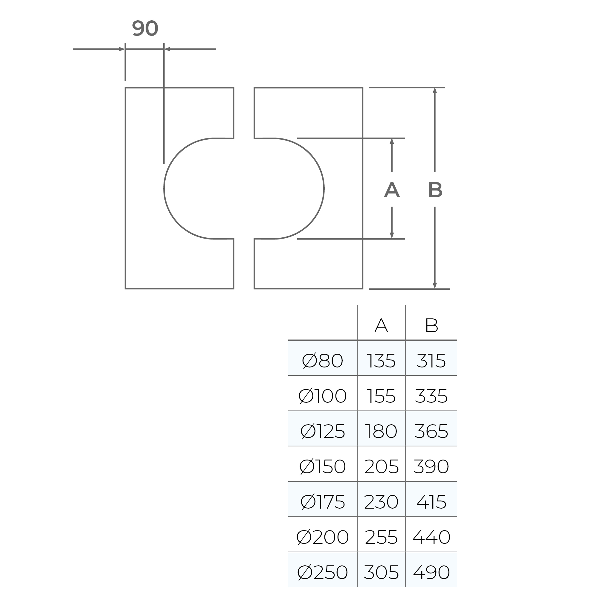Finishing Plate 0-30 degrees Twin Wall Flue 5 inch TwPro - Image 2