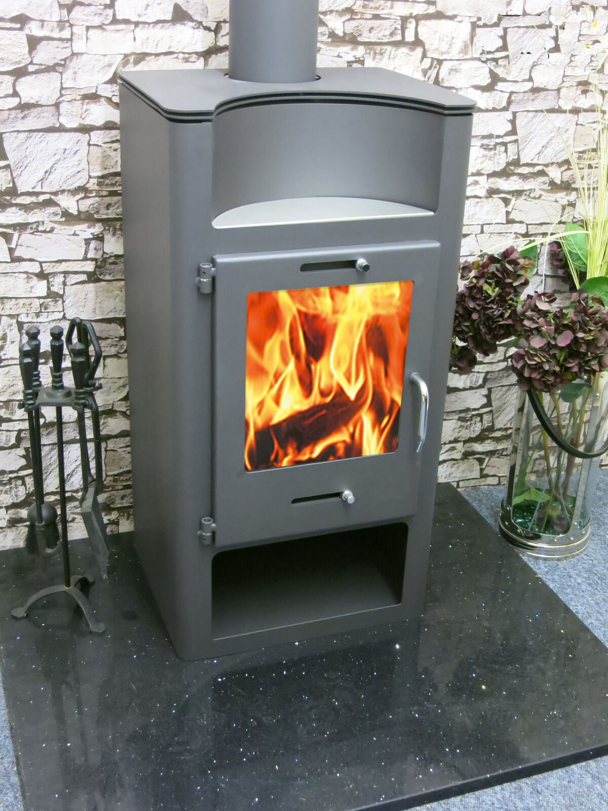 Elegance 12kw Multi-fuel Wood Burning Stove - Image 3