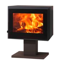 Verne 10kw Wood Burning Multi-Fuel Stove REAR FLUE EXIT - Image 2