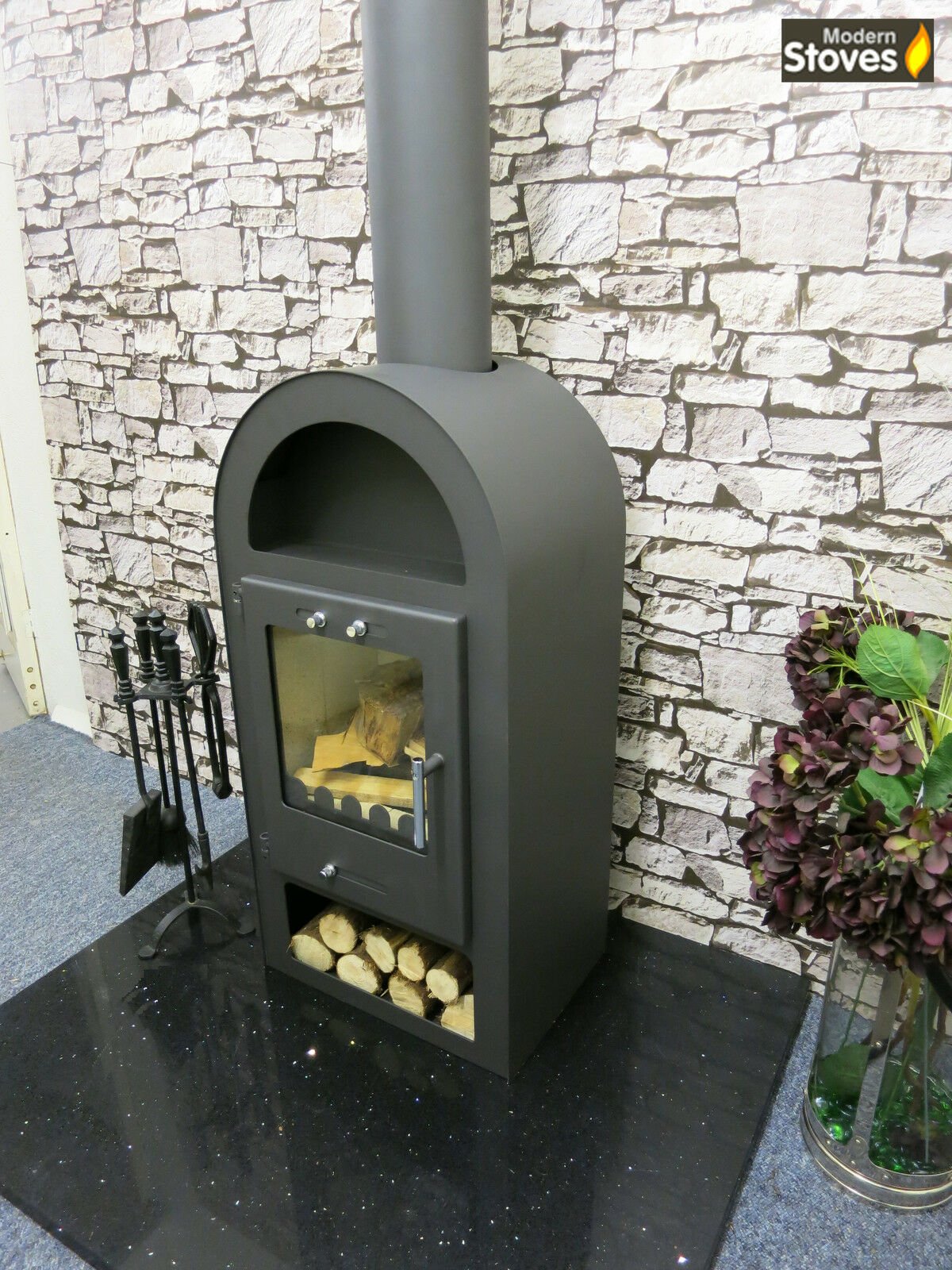 Henley 10kw Multi-fuel Wood Burning Stove - Image 7