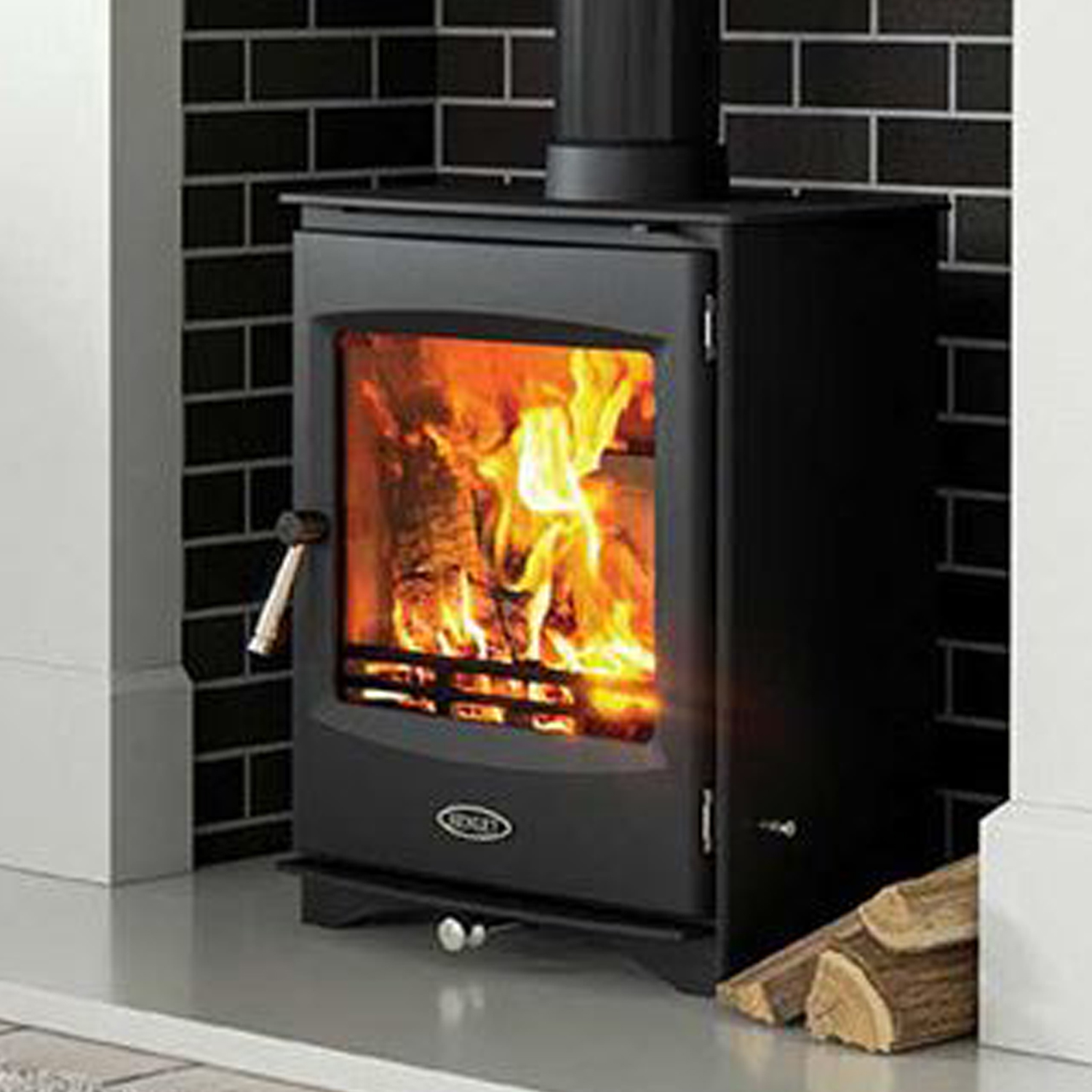 Henley Lincoln Wood Burning Multifuel 5kw Defra Approved Stove - Image 3
