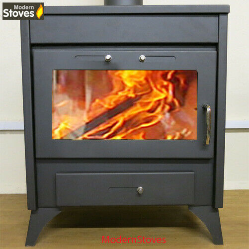 Wood Burning Multi Fuel Stove Modena 20kw High Output - Image 6