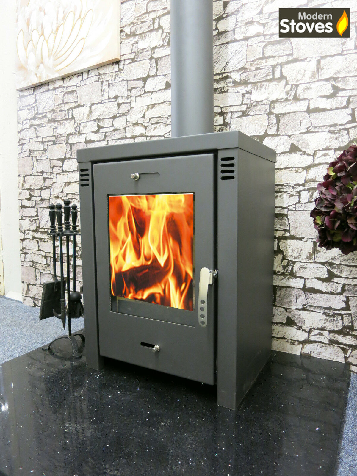 Wood Burning Stove Verona Lux 12kw Multi-fuel - Image 4