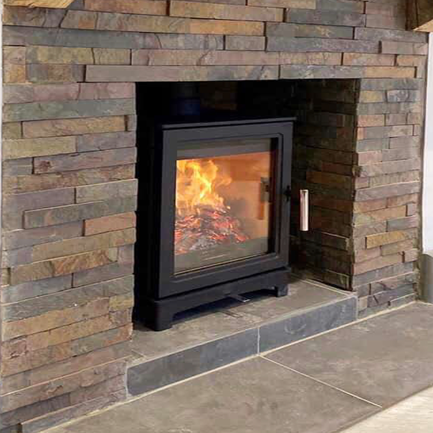 Mi Fires Loughrigg 5kw Wood Burning Stove Top Or Rear Flue Exit A+ Rating - Image 5