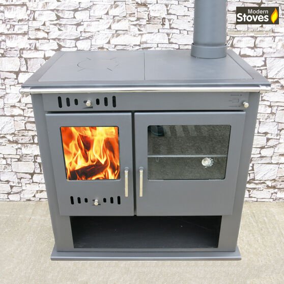 Condor Multi-fuel Range Cooker Oven With Back Boiler 12kw - Image 4