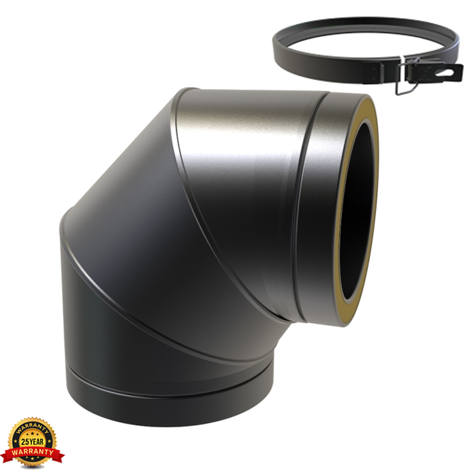 90 Degree Elbow Twin Flue (5 inch) TwPro