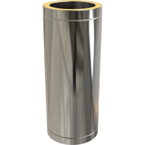 500mm Twin Wall Flue Pipe 6 inch TwPro