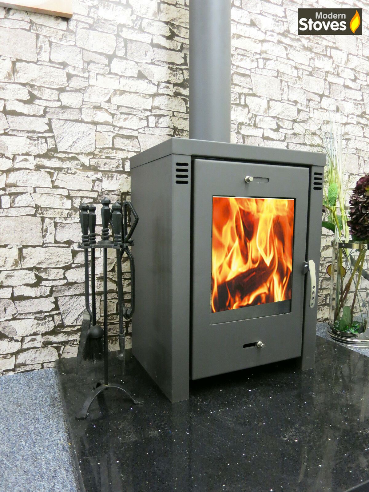 Wood Burning Stove Verona Lux 12kw Multi-fuel - Image 3