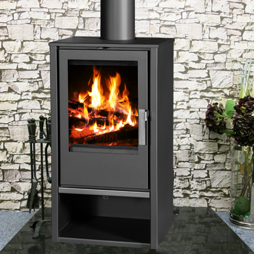 Wood Burning Multi Fuel Stove Capri 8kw - Image 2