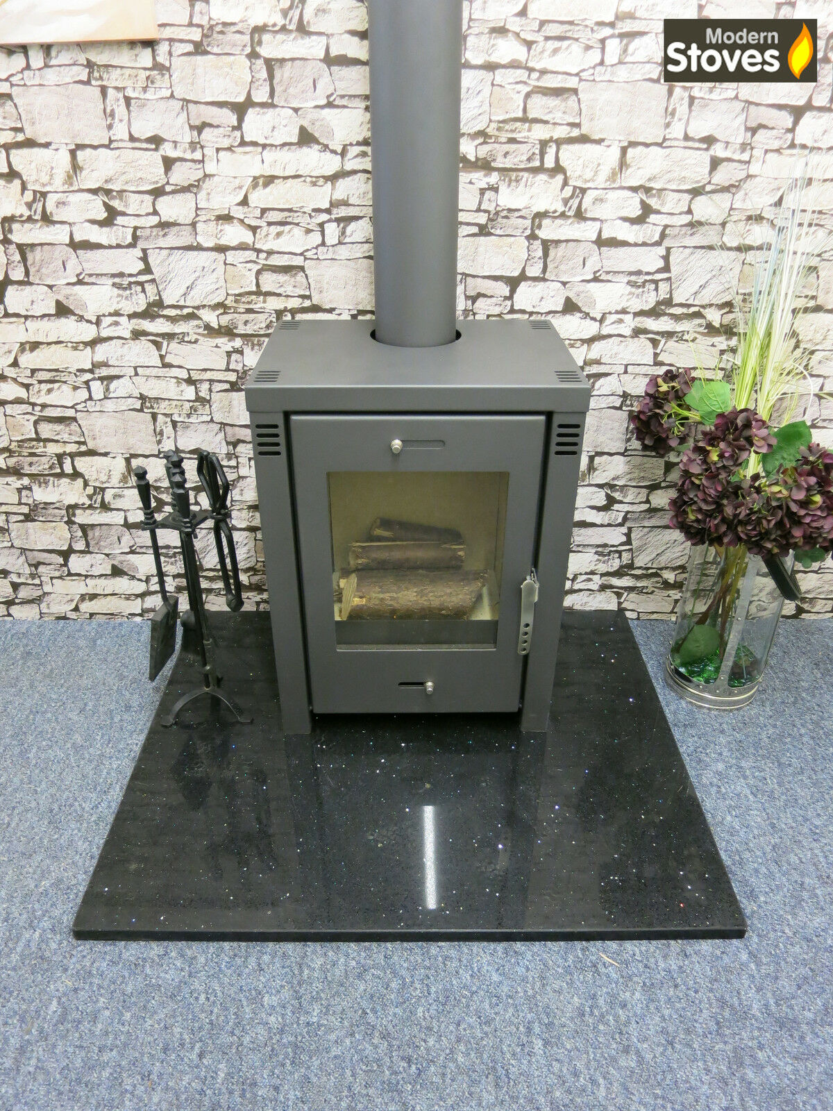 Wood Burning Stove Verona Lux 12kw Multi-fuel - Image 5