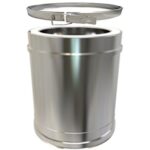 250mm Twin Wall Flue Pipe 6 inch TwPro