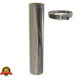 1000mm Twin Wall Flue Pipe 6 inch TwPro