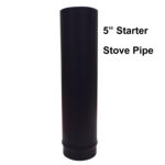 Chimney Pipe Starter Length Single Wall Diameter 5 inch 500mm Pipe Length