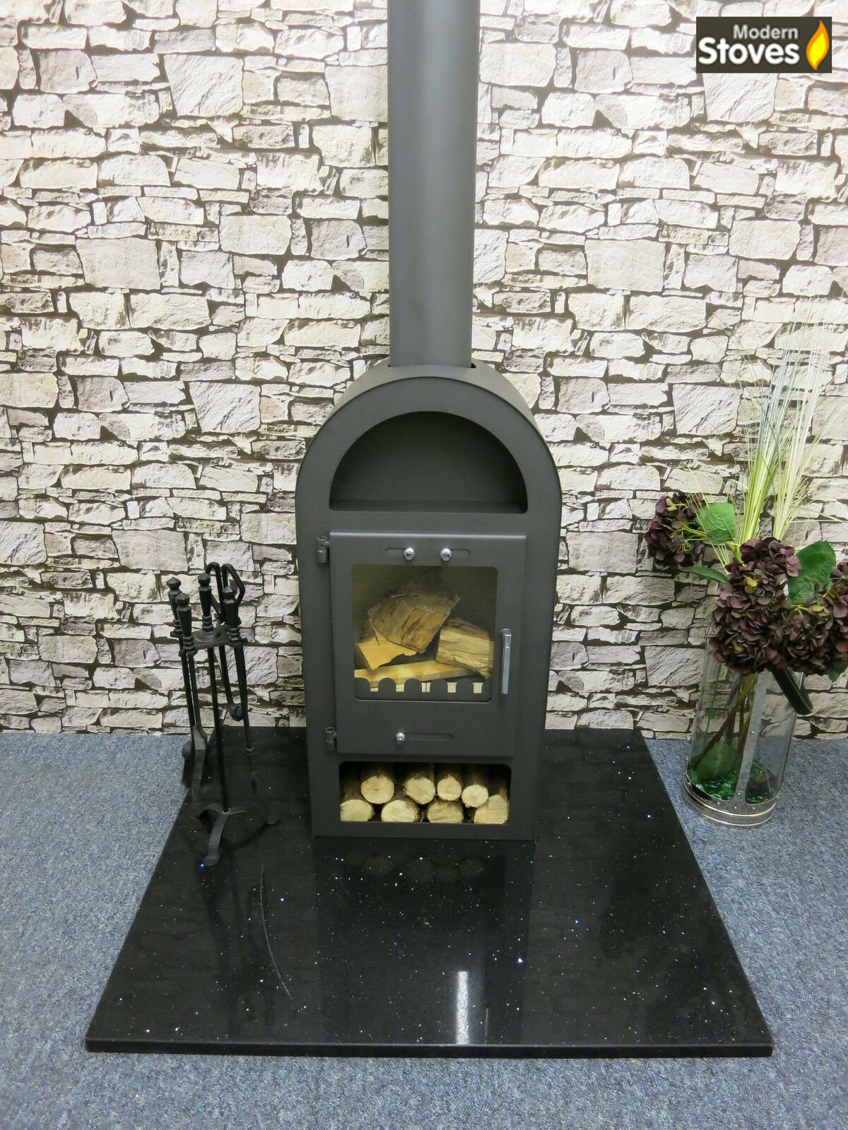 Henley 10kw Multi-fuel Wood Burning Stove - Image 8