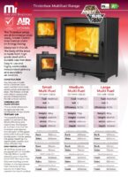 Tinderbox Large 5kw Multi Fuel & Wood Burning Defra Approved Eco Stove - Image 4