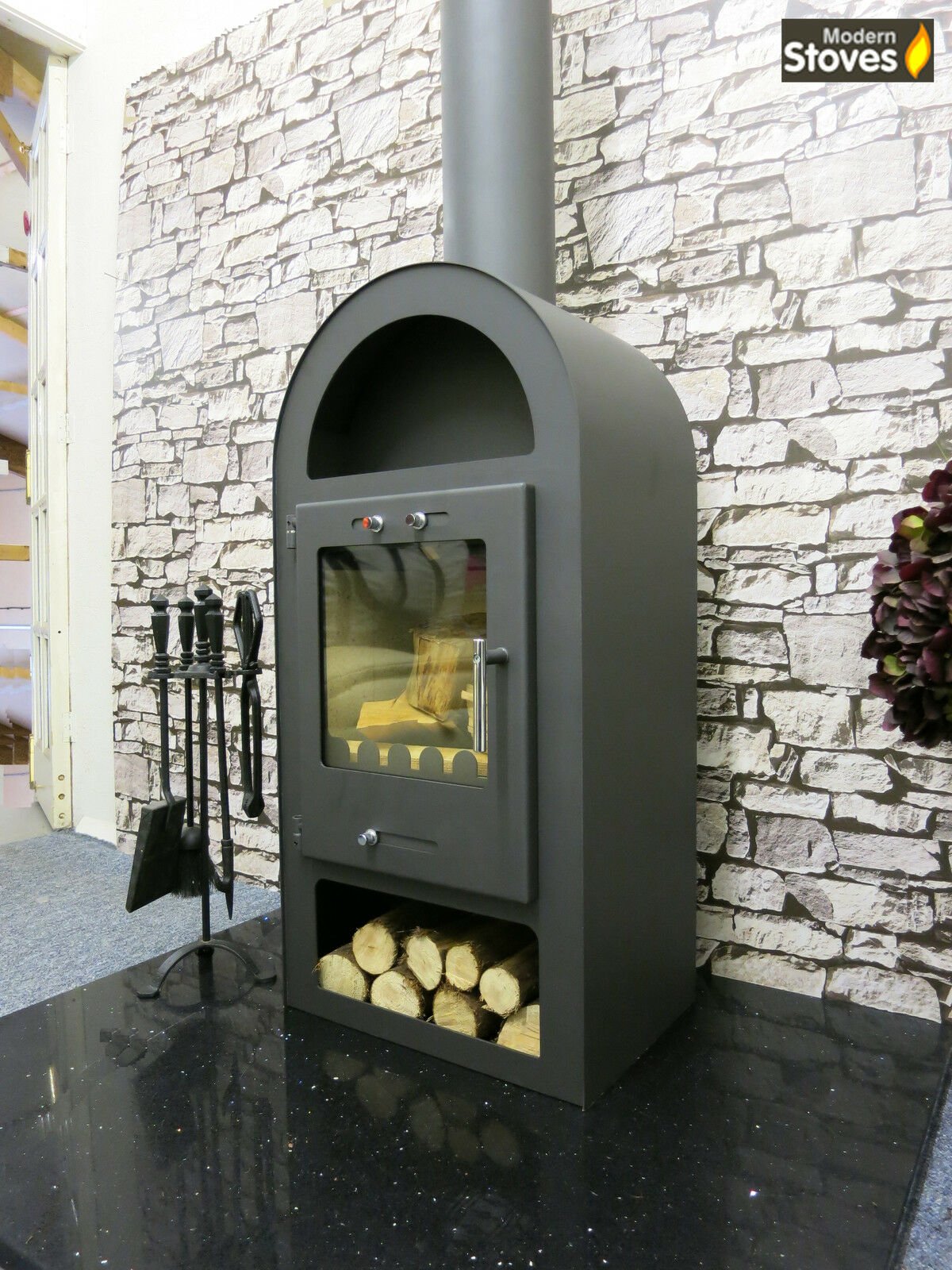 Henley 10kw Multi-fuel Wood Burning Stove - Image 6