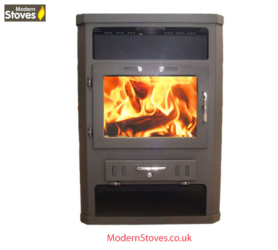 Grande 16kw Multi-Fuel, Wood Burning Contemporary Stove - Image 2