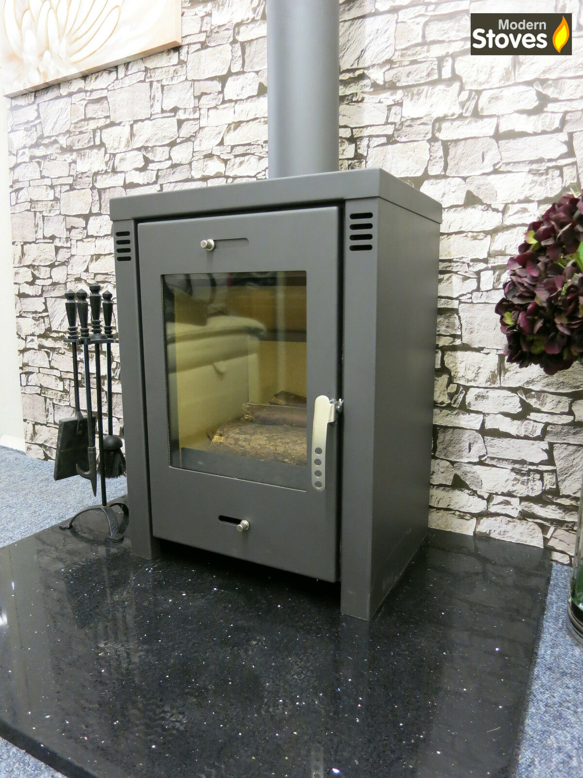 Wood Burning Stove Verona Lux 12kw Multi-fuel - Image 7