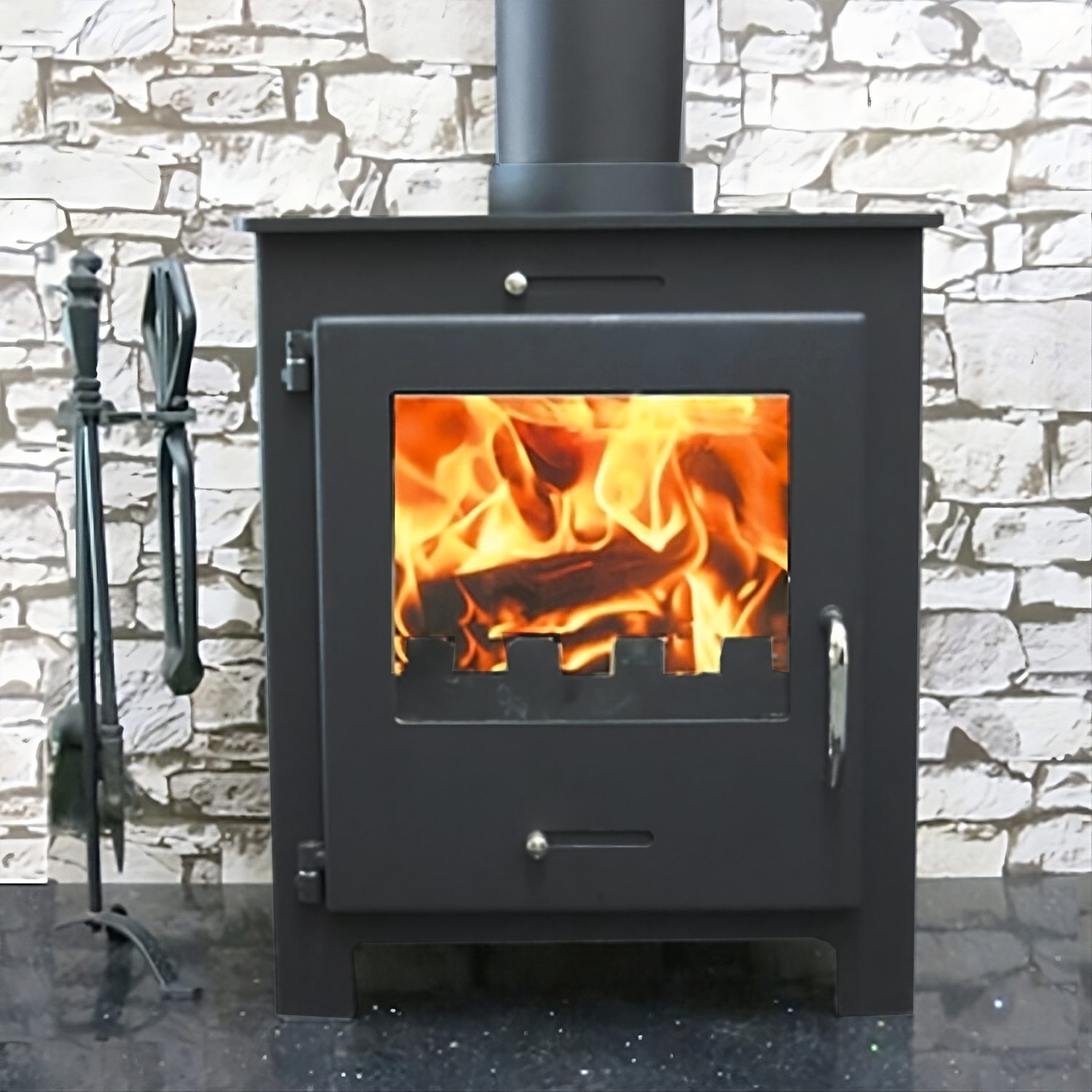 Quattro 11kw Multi-fuel Wood Burning Stove