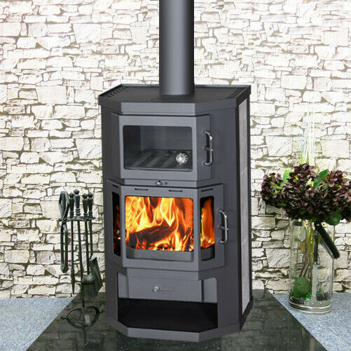 Taro F Oven Cooker Stove - Wood Burning and Multi fuel - 14kw Maximum Output - Small Foot Print - Image 2
