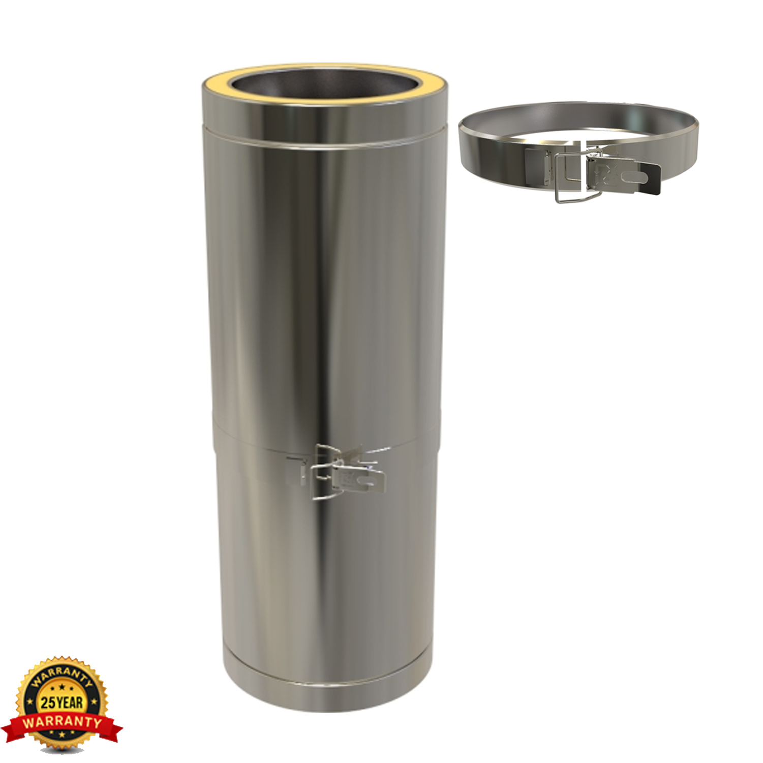 Adjustable Twin Flue 350-500mm (5 inch) TwPro