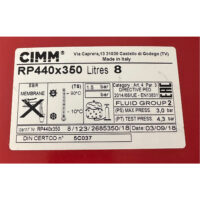 8L Flat Safety Expansion Vessel - Image 2